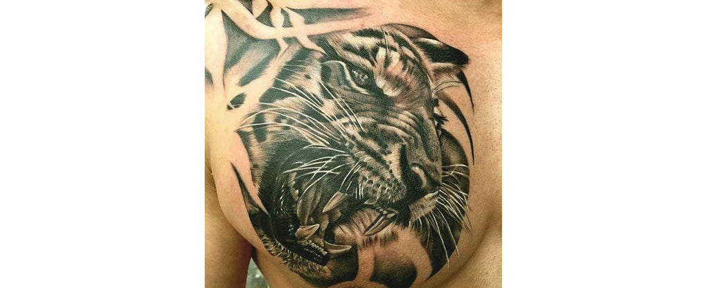 Old School Tiger Tattoos