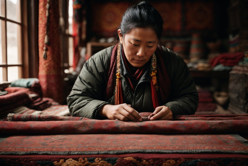 tibetan tiger rug maker