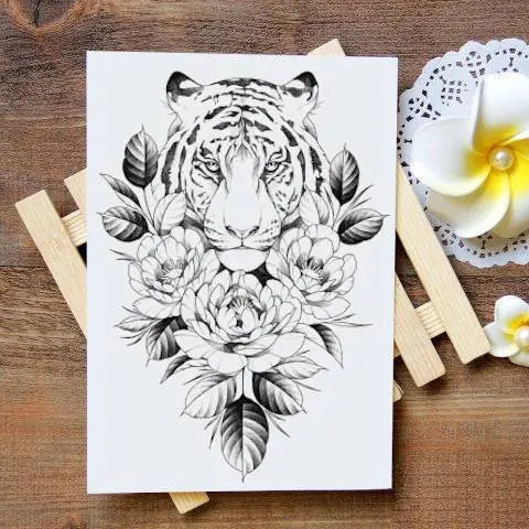 Top 61 Best Tiger Rose Tattoo Ideas  2021 Inspiration Guide