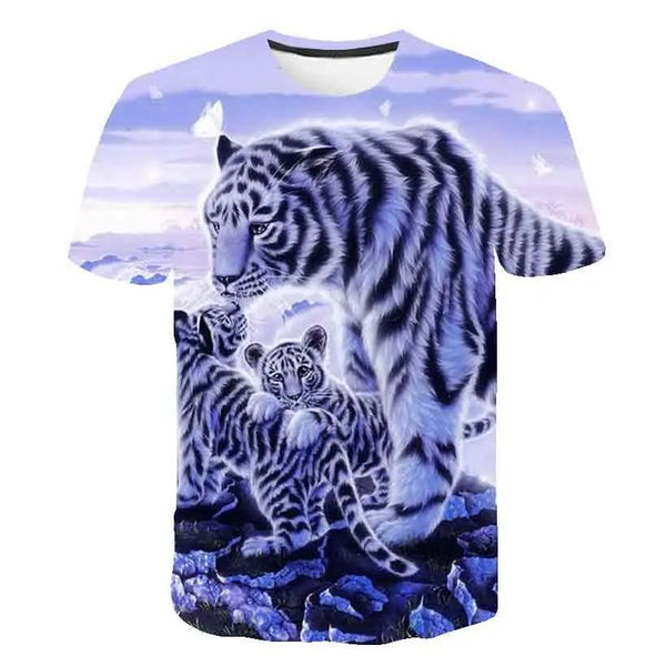 Giant Tiger White T Shirt | Tiger-Universe