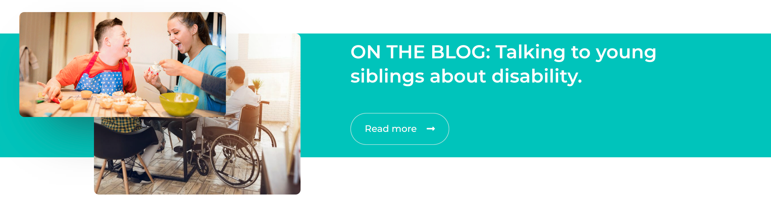 Better support for siblings of children and adults with disability