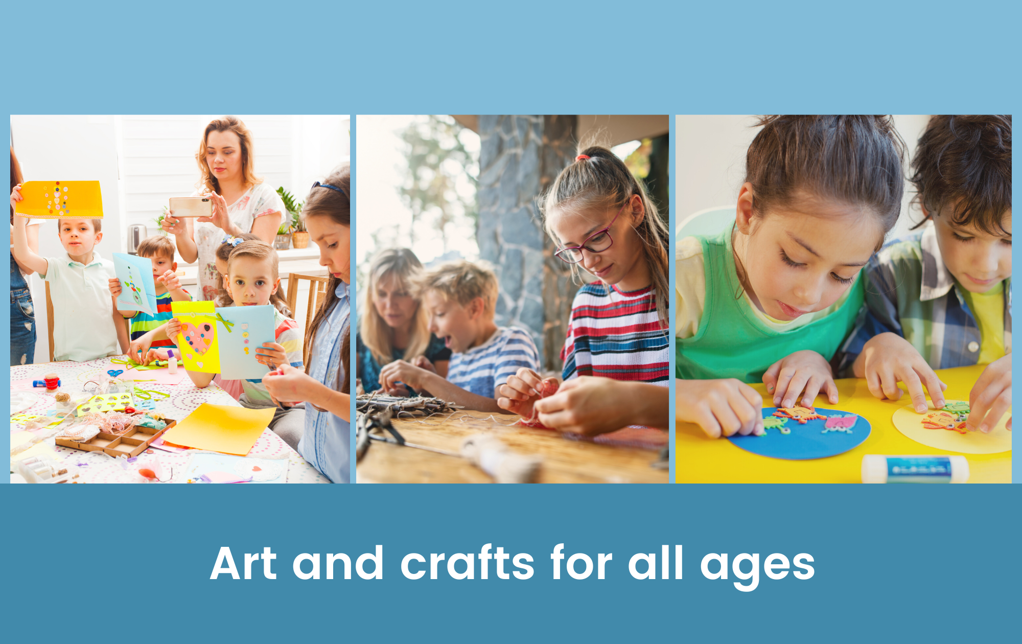 Art and crafts for all ages