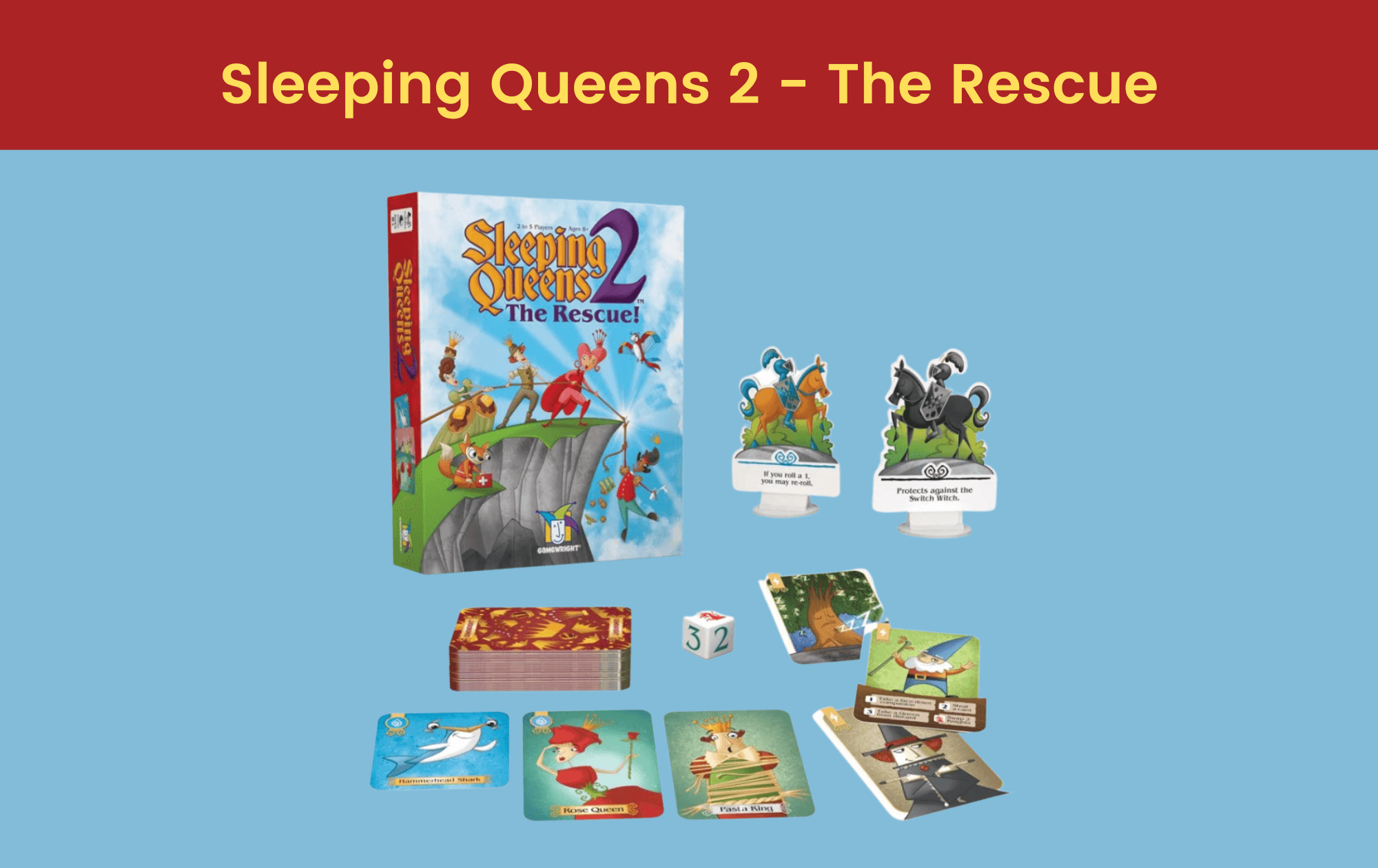 Sleeping Queens 2 Board Game Christmas gift, Toyworld Toy Kingdom Australia