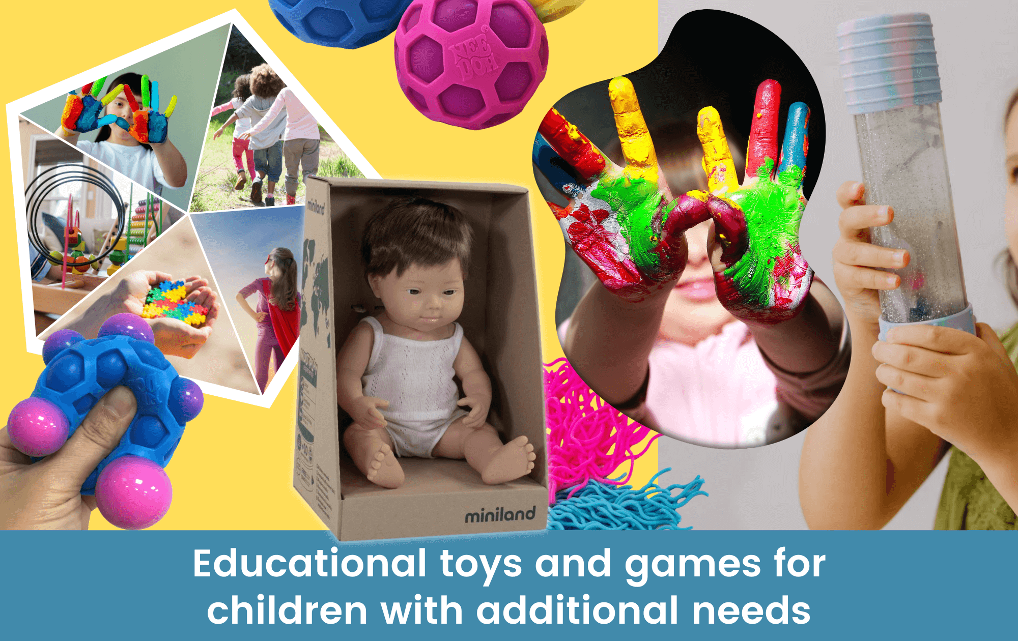 Educational toys and games for  children with additional needs