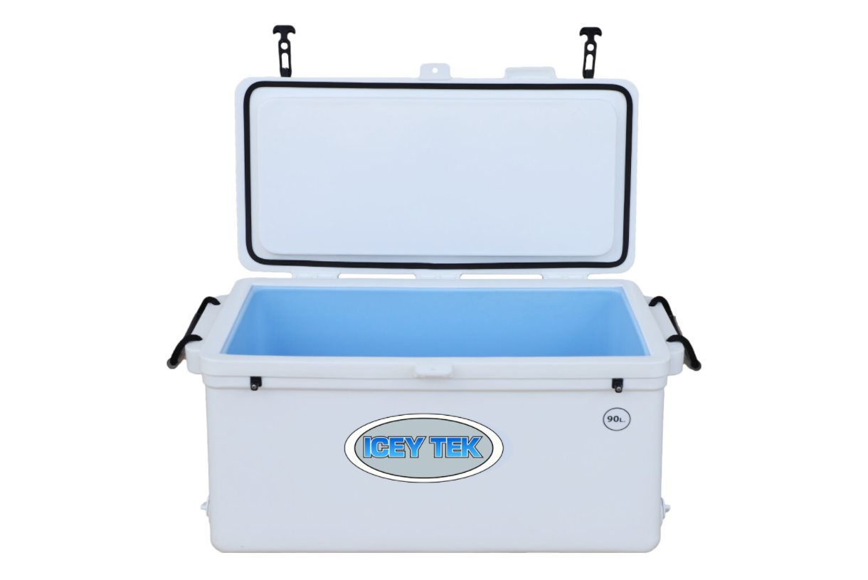 Icey Tek Ice Box || West 115L Long Spear Lid Split Cooler