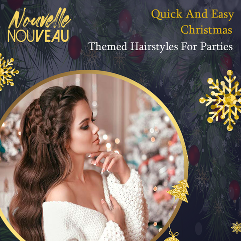 Quick And Easy Christmas-Themed Hairstyles For Parties