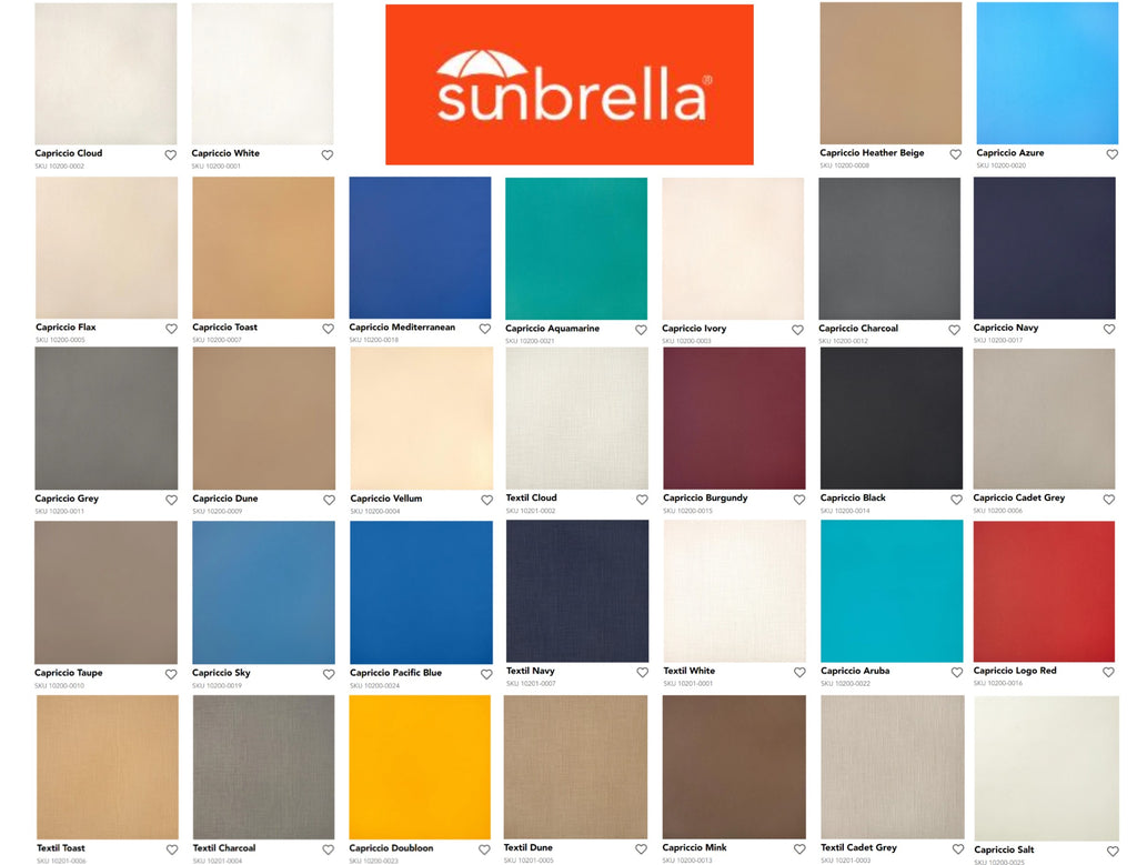 Sunbrella Horizon Sample card