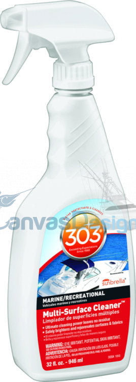 303 PRODUCTS Clear Vinyl Protective Cleaner, 32oz.