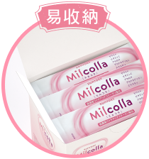 Milcolla Collagen Powder is easy to store