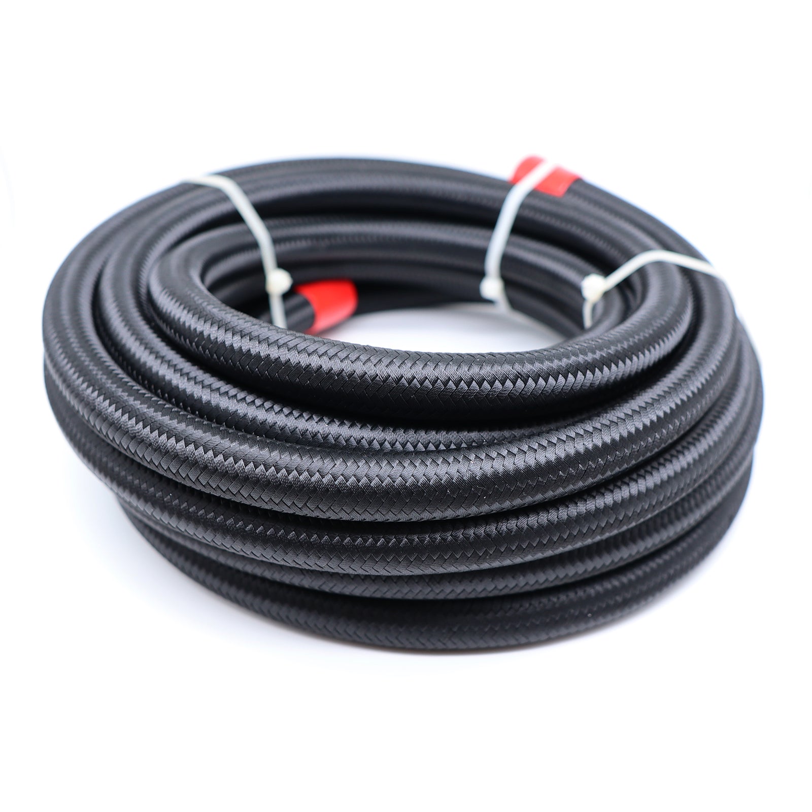 11mm Black Nylon PTFE Ethanol Fuel HOSE AN8 20FT - TT Racing