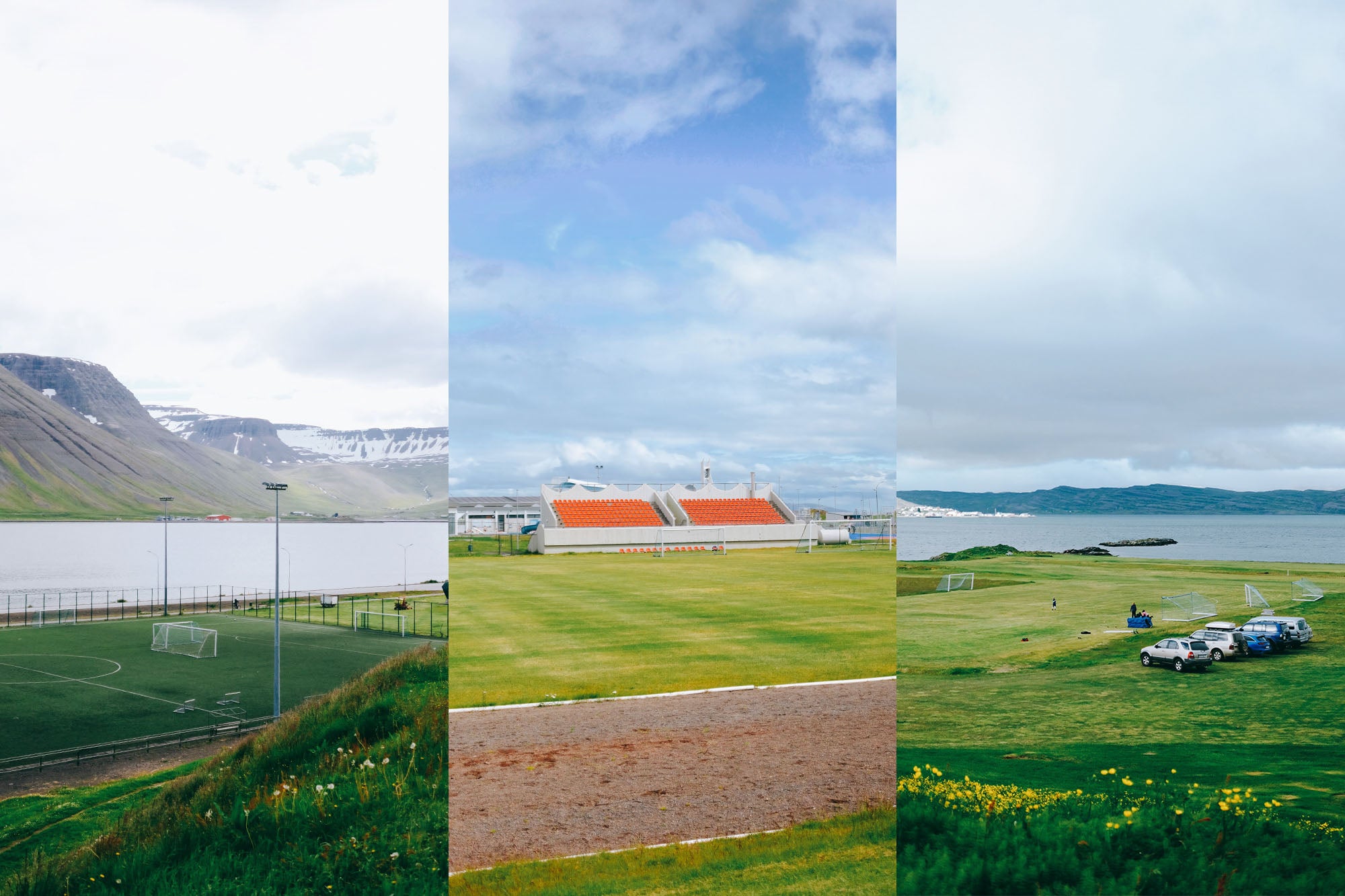 Campos de fútbol en Islandia