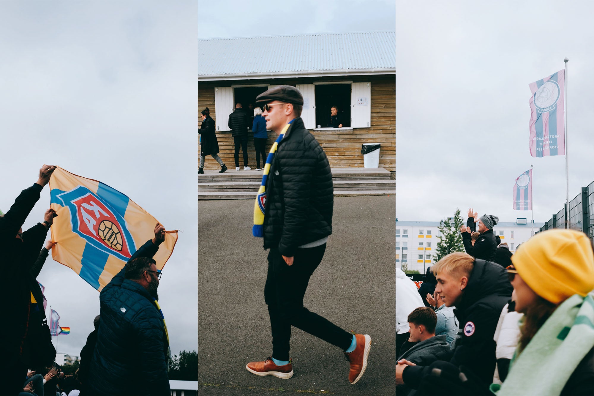 Partido de fútbol Leiknir vs KA Akureyri, Islandia