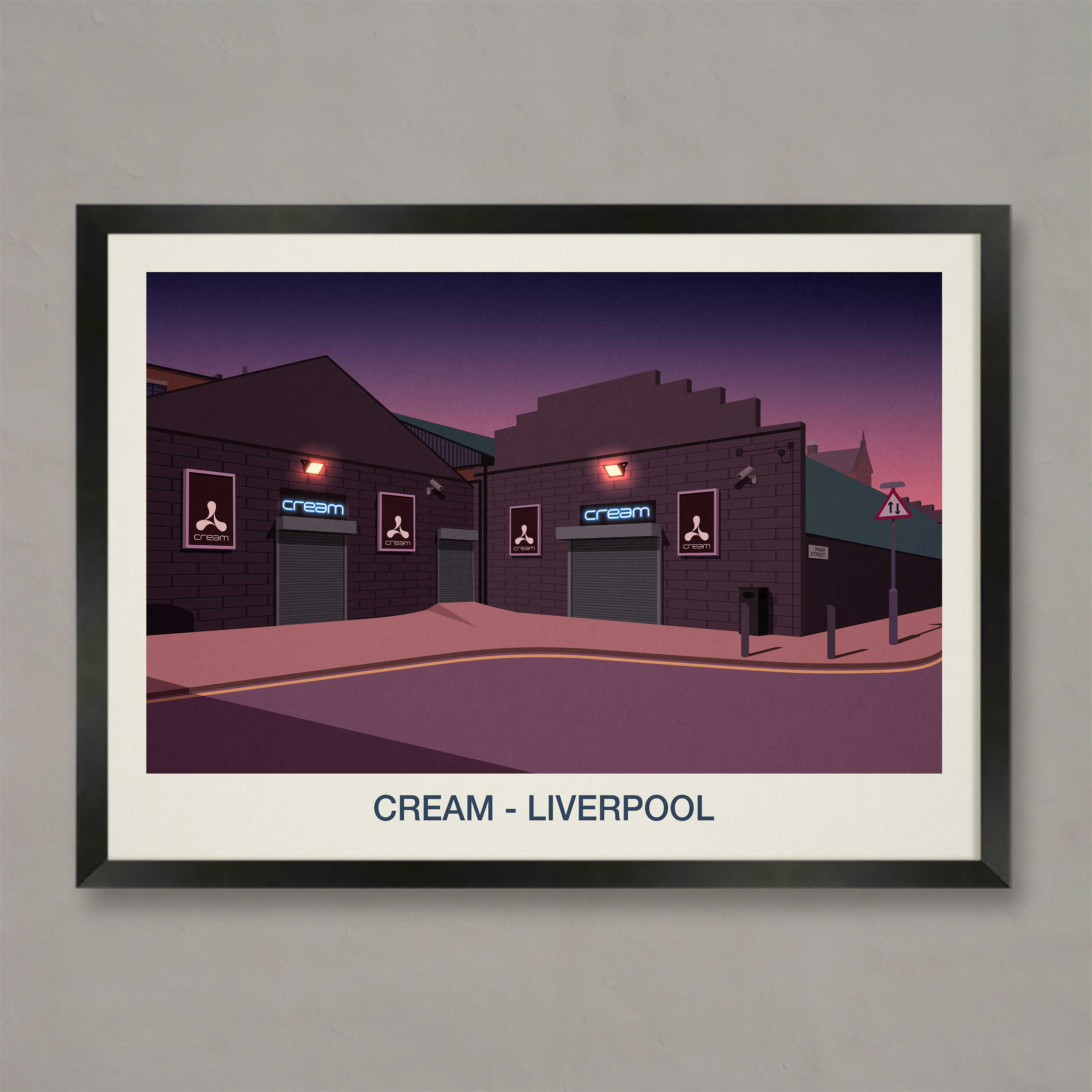 CREAM NIGHTCLUB POSTER – Ski Poster & Art Prints - Shop Online | Steve Ash  Illustration