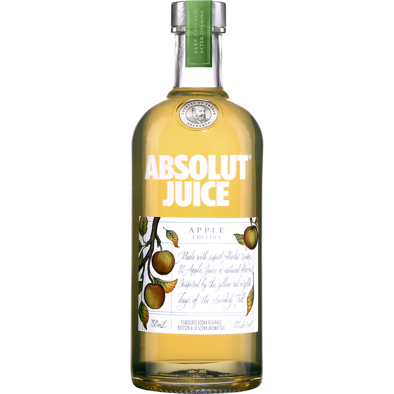 Absolut Juice Apple Vodka 750ml – BSW Liquor