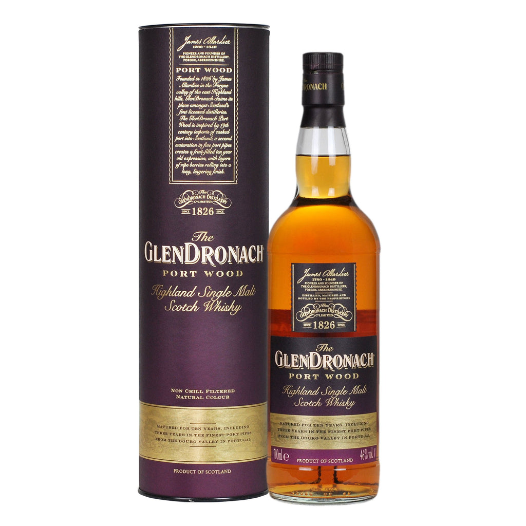 Glendronach 10 Year Old Port Wood 750ml – BSW Liquor