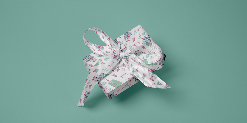 Be Happy Wrapping Paper