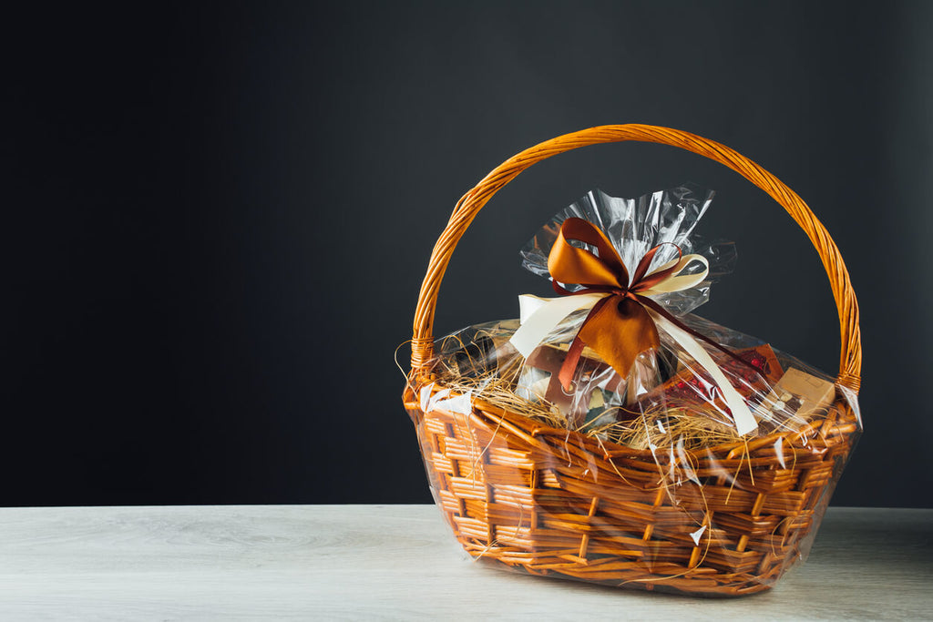 gift basket cellophane wrapping