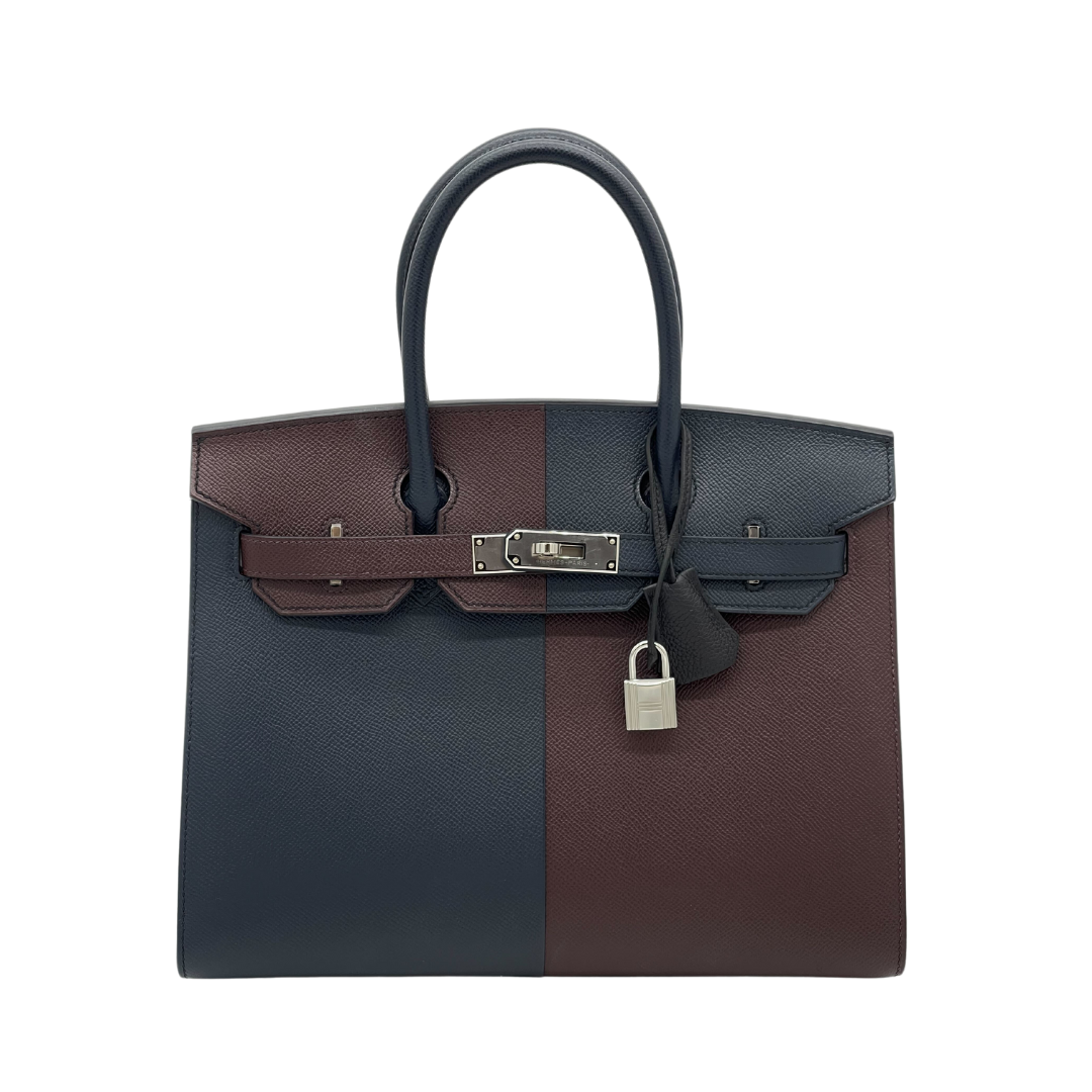 Hermès Birkin 25 Etoupe Sellier Epsom Palladium Hardware PHW