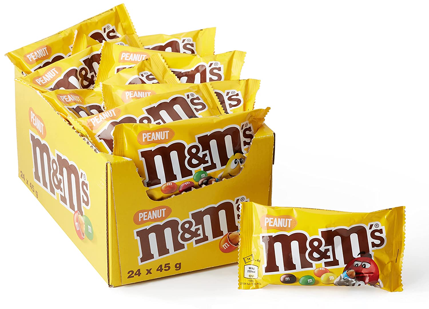 M&M's Peanut 45 g  Contest Distrubution