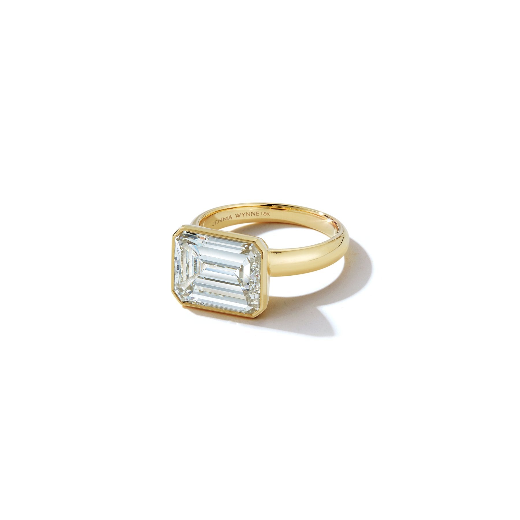 Bespoke East-West Diamond Ring