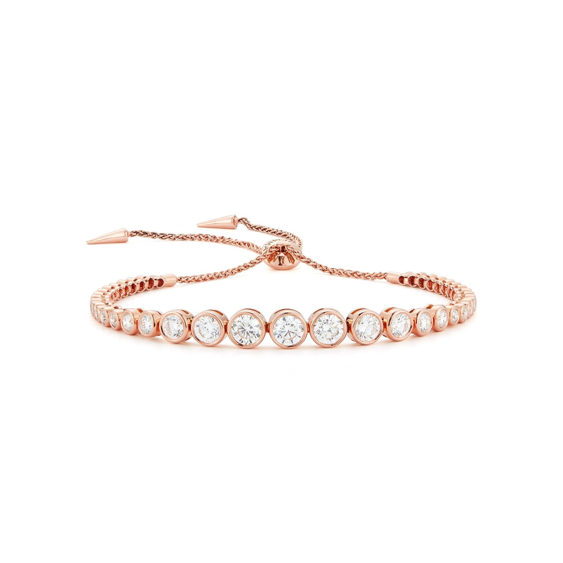 diamond slider bracelet