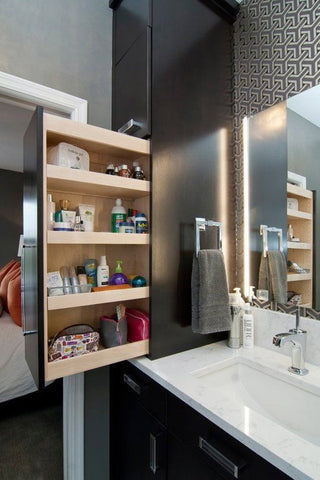 12 Small Bathroom Storage Ideas