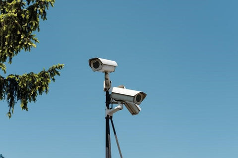 security cameras inside or outside