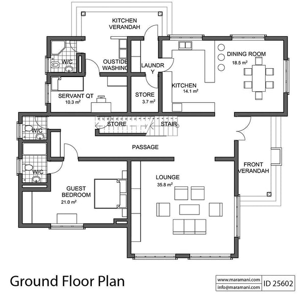 Maramani House And Floor Plans