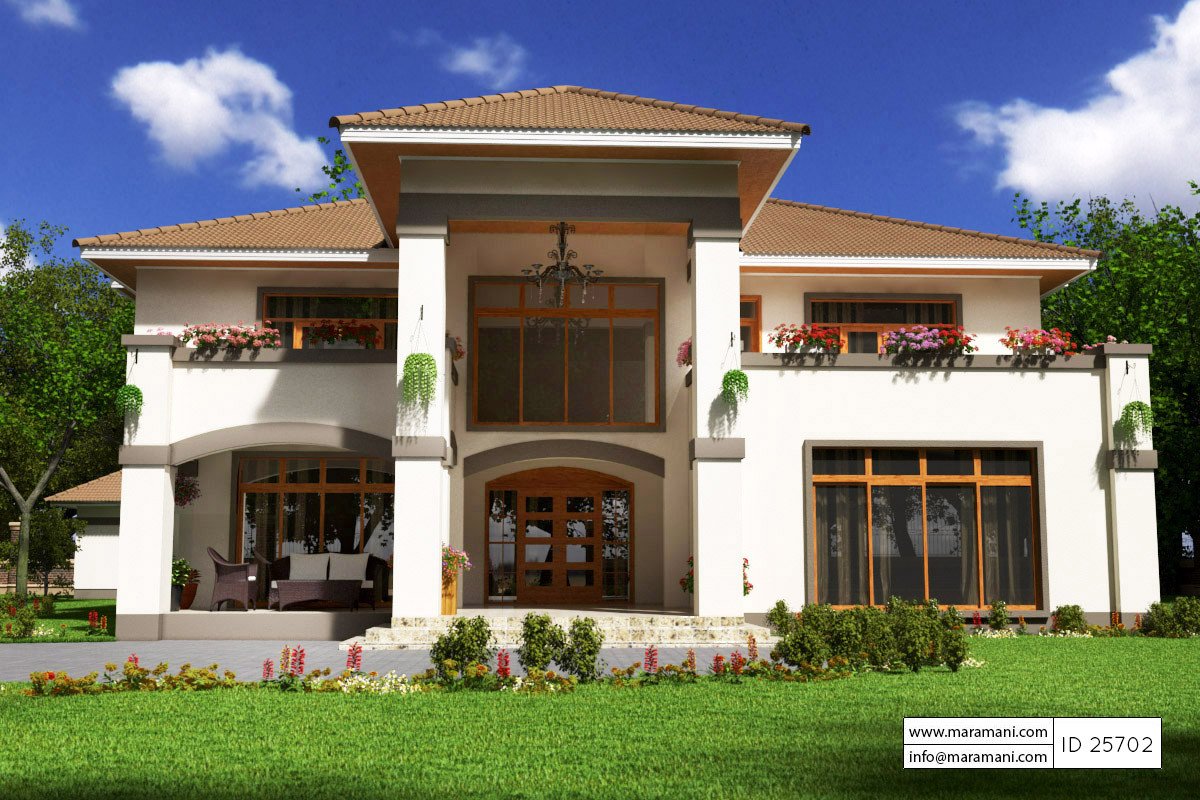  5  Bedroom  House  Plan  ID 25702 House  Plans  by Maramani