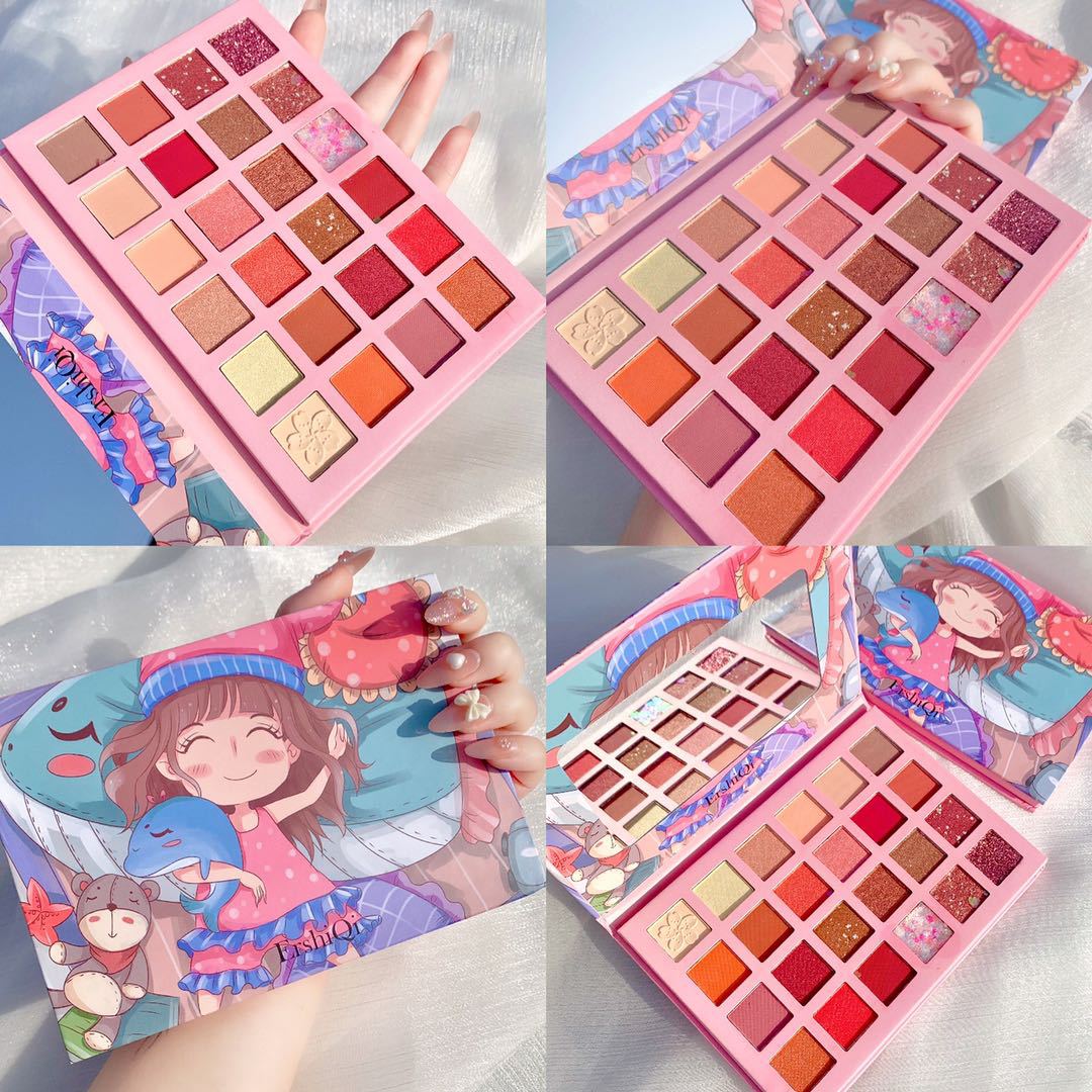 Anime Manga Warm Tone Eyeshadow Makeup Palette Kawaii  Kawaii Babe