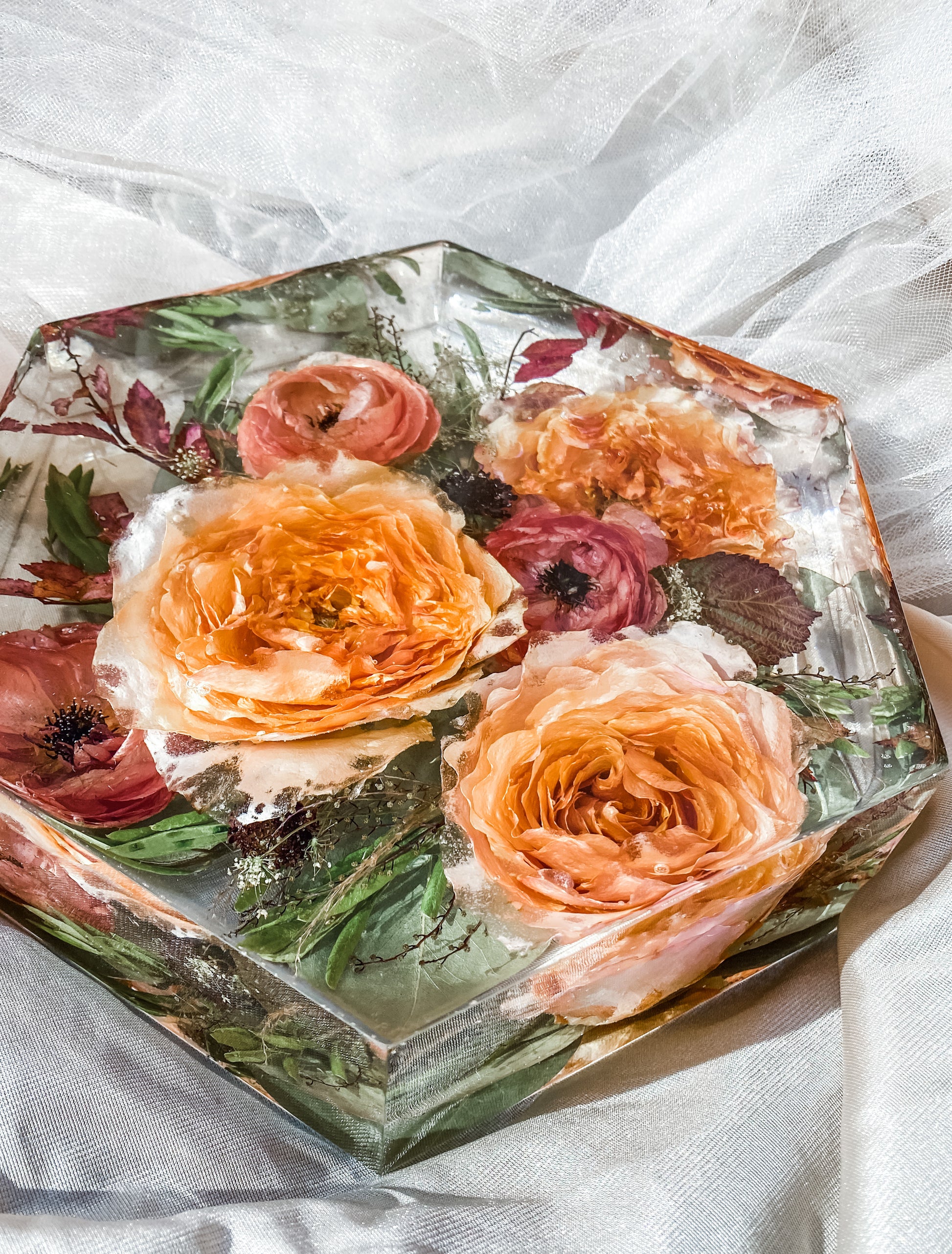 Glasshouse Collection- Preserved Flower and Resin Art
