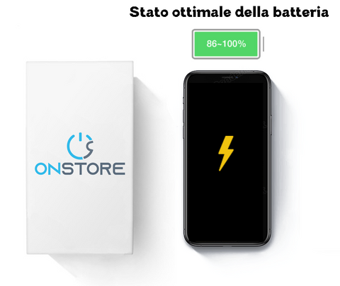 iPhone Ricondizionati ONstore batteria stato ottimale