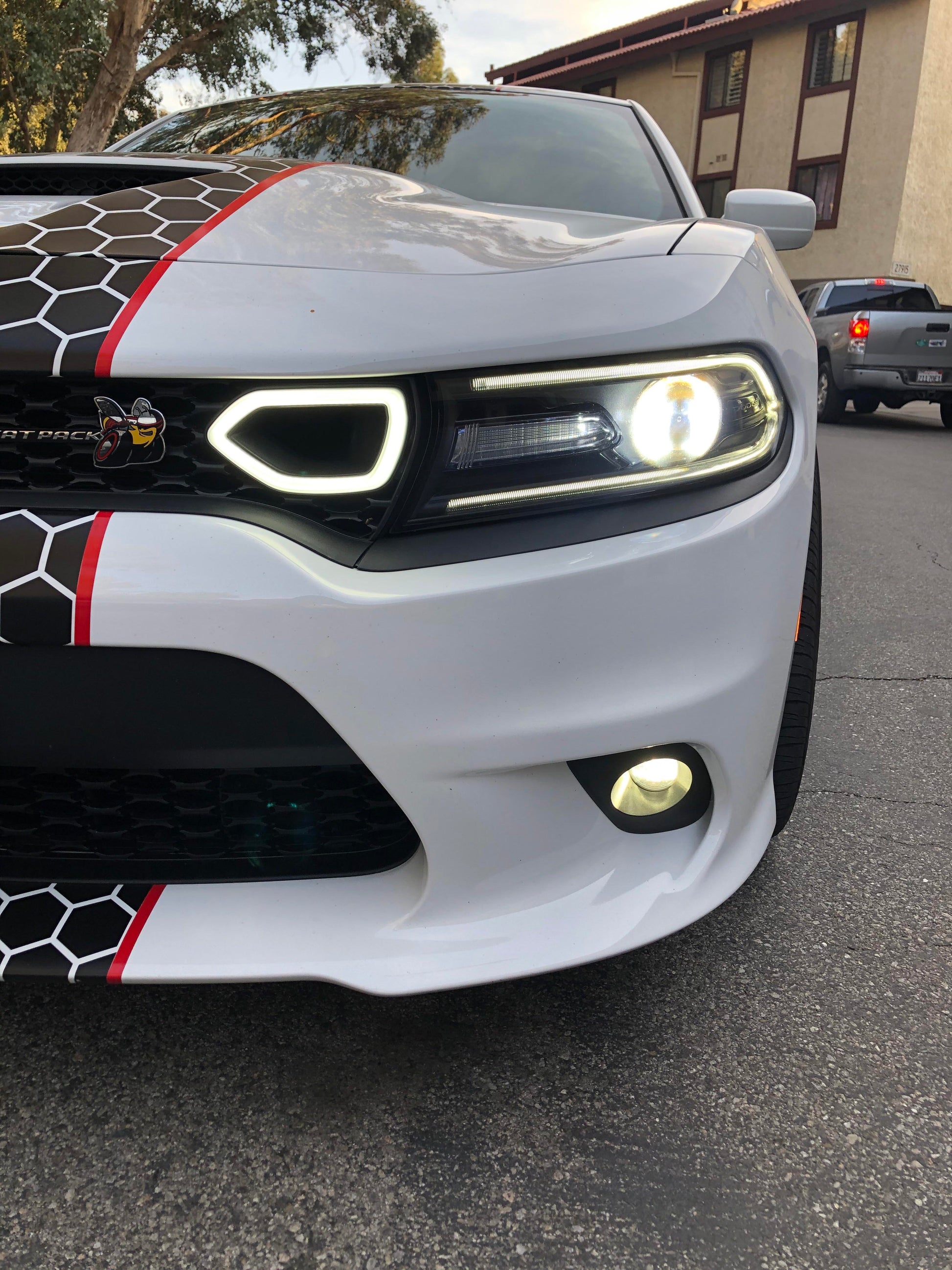 DODGE CHARGER LED SNORKEL – MOPARS LIGHTING