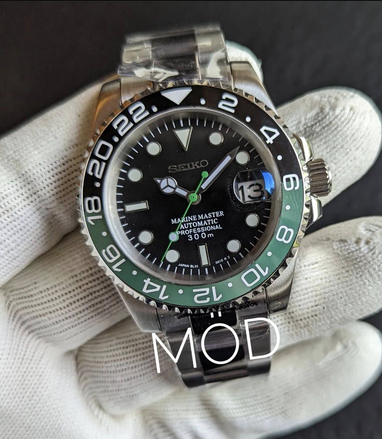 Seiko Submariner Sprite MOD – Modwatches