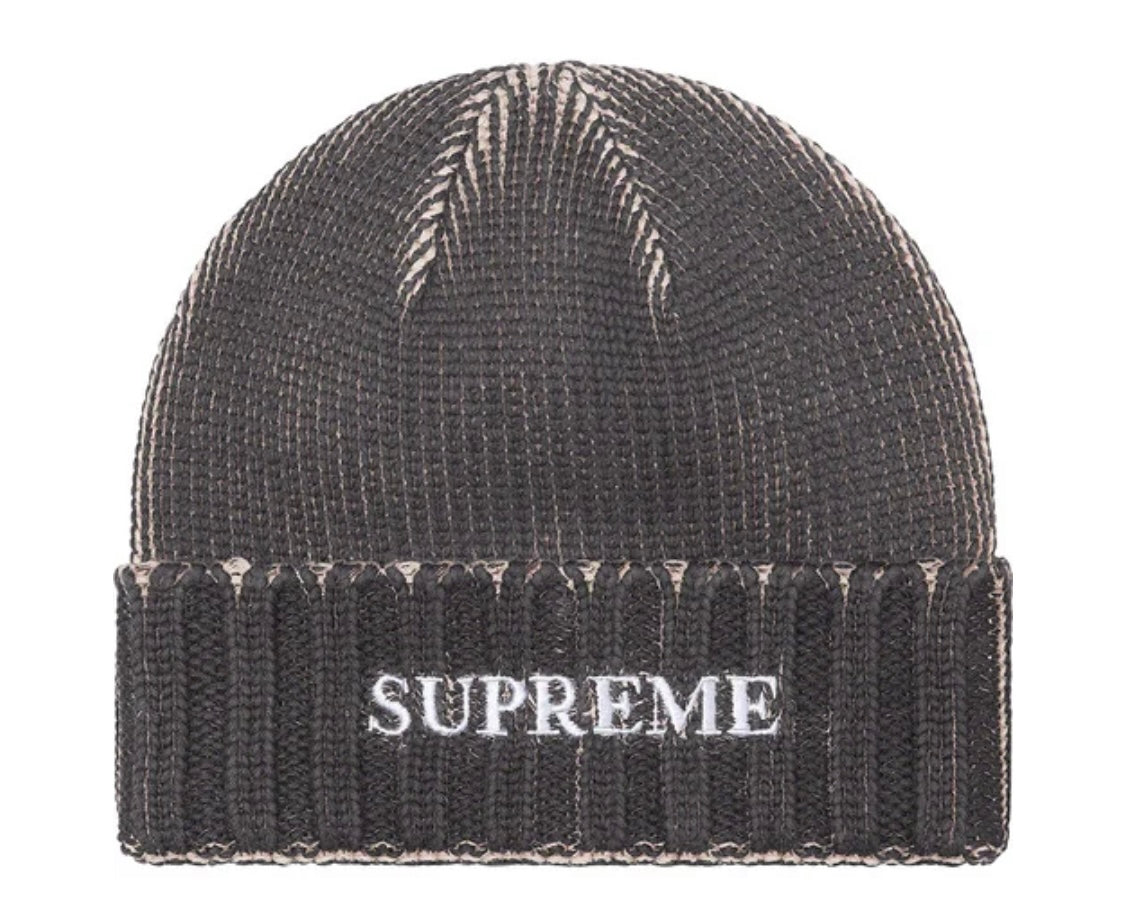 Supreme - Overdyed Beanie登坂広臣着用 ブラック - ニットキャップ