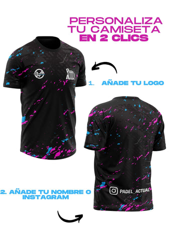 Personaliza tu camiseta de padel