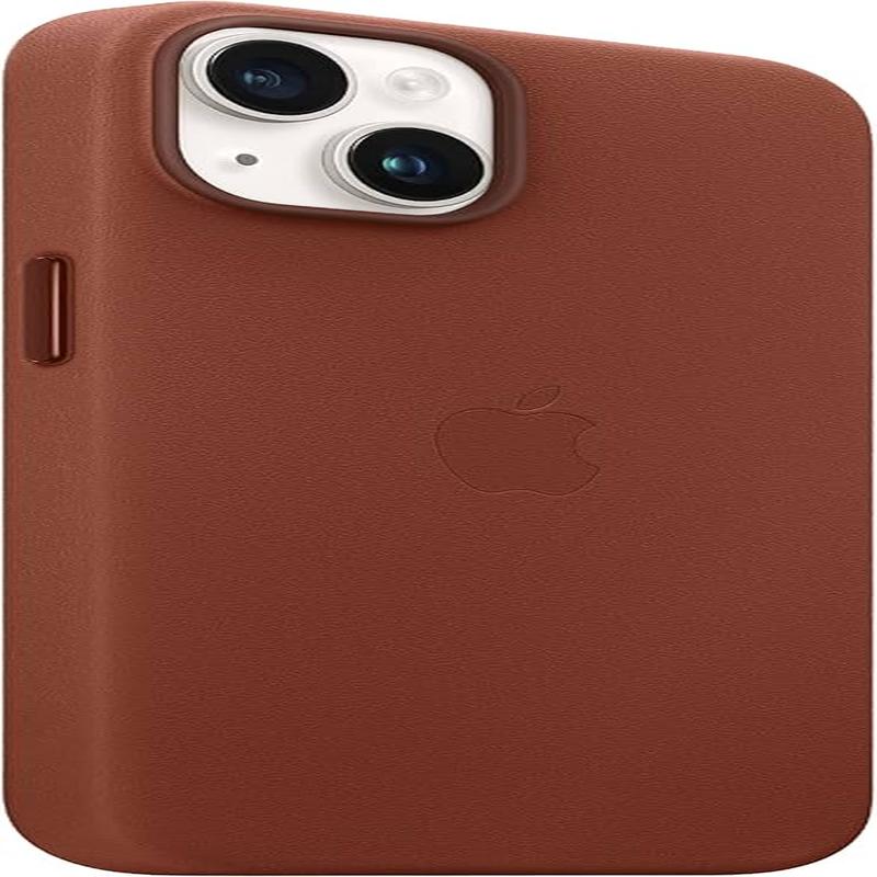 Apple iPhone 14 Plus Leather Case with MagSafe Umber - Lead Time: 7 days - MOQ: 1 - MXQ: None - Part Number: MPPD3ZE/A