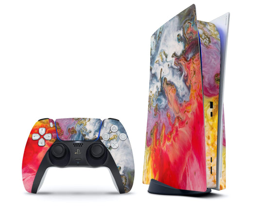 PS5 Skin Glass Ps4 Skin Mirror Ps4 Skin Shattered Ps4 Skin 