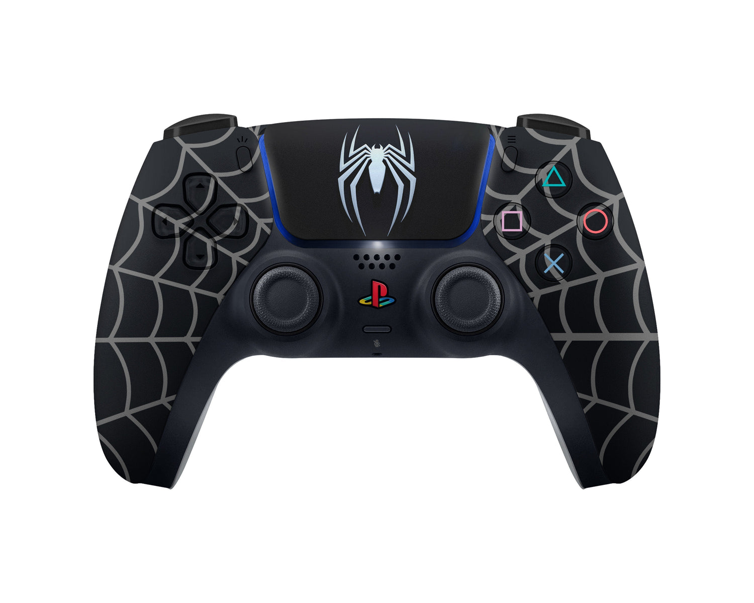 Black Marvel Spider-man 2 PS5 Controller Skin – Lux Skins Official