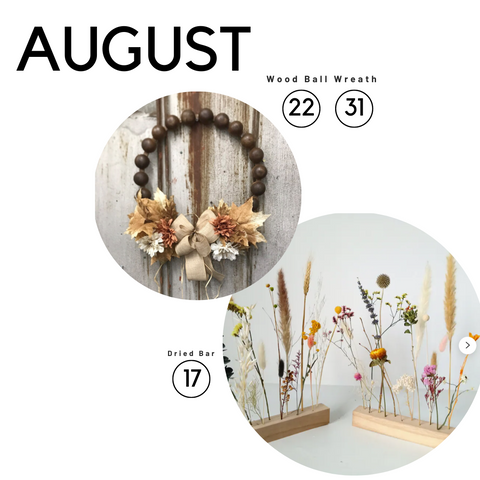 august craft classes