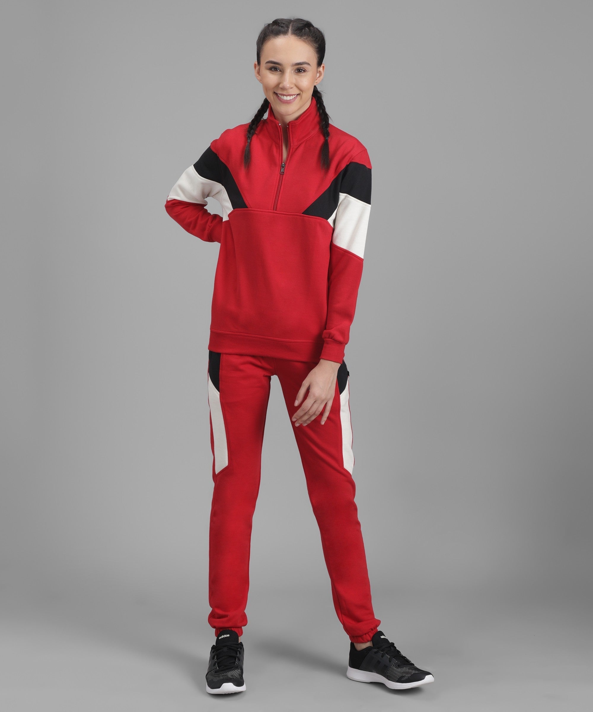 solid women track suit