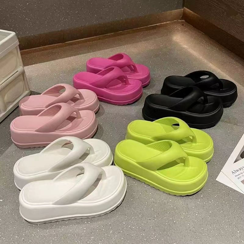 Belifi Thick-soled Anti-slip Clip Slippers