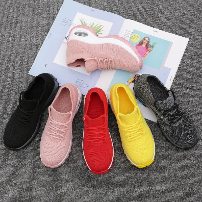 Belifi Lace Up Walking Running Shoes Platform Sneakers