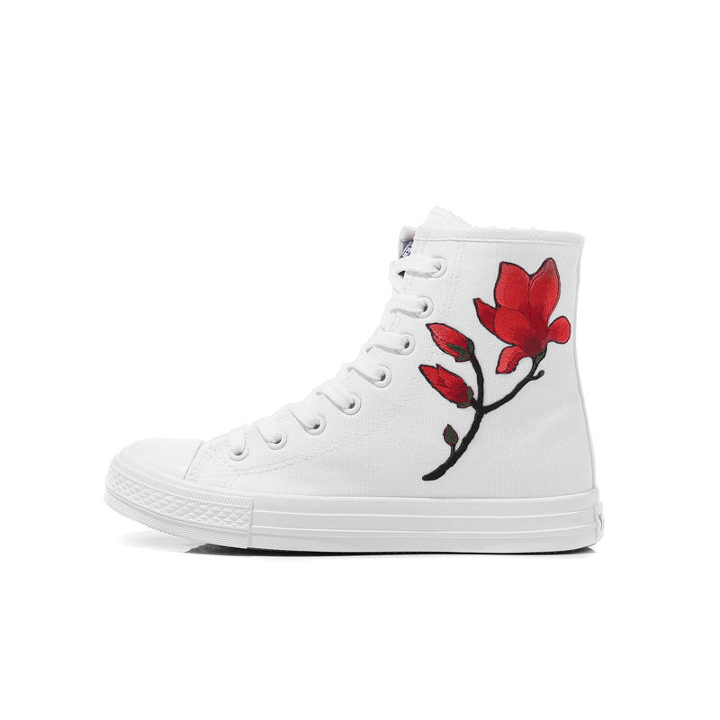 Belifi Fashion Wild High-Top Canvas Shoes