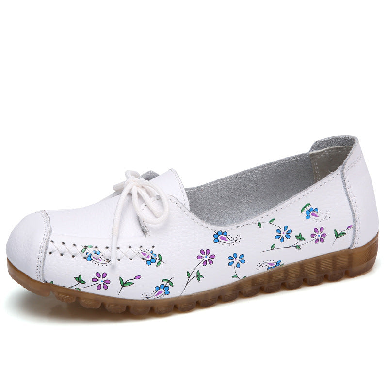 Belifi New Soft-faced Printed Women Shoes