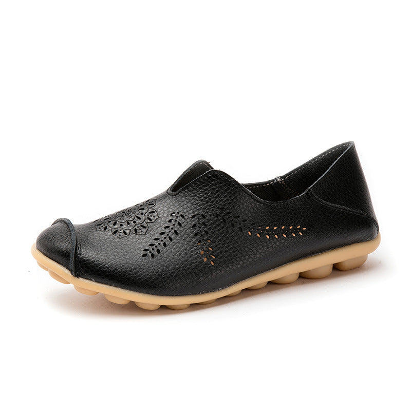 Belifi Hollow Flat Bottom Women Shoes