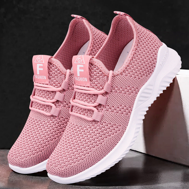 Belifi Leisure and fashionable flying woven breathable shoes