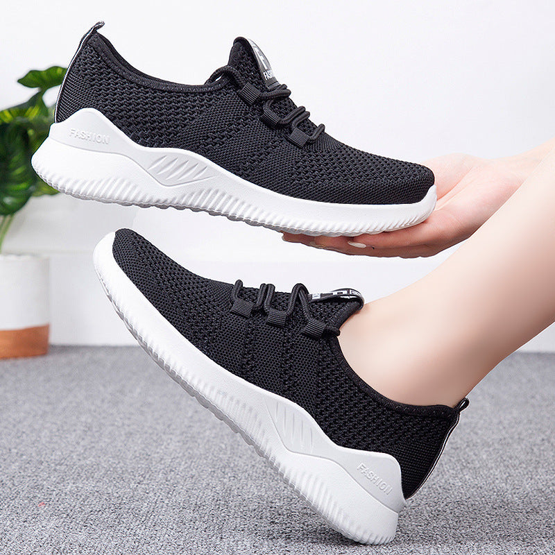 Belifi Leisure and fashionable flying woven breathable shoes