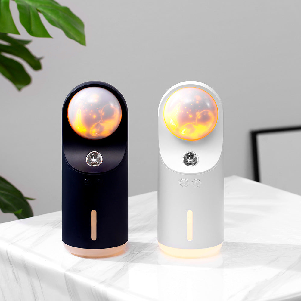 SpaceMist - Projector Wireless Air Humidifier Oil Diffuser