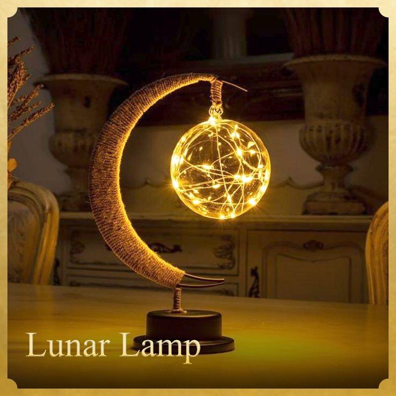 Zezzo® Handmade Enchanted Lunar Lamp
